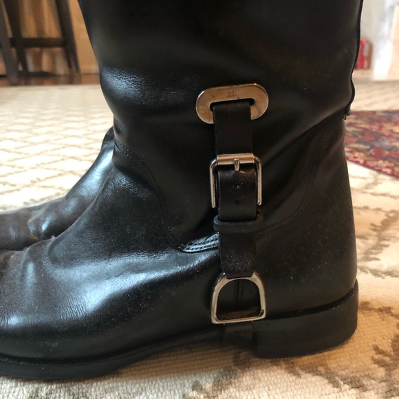 Ralph Lauren Riding Boots size 8 - Picture 4 of 5